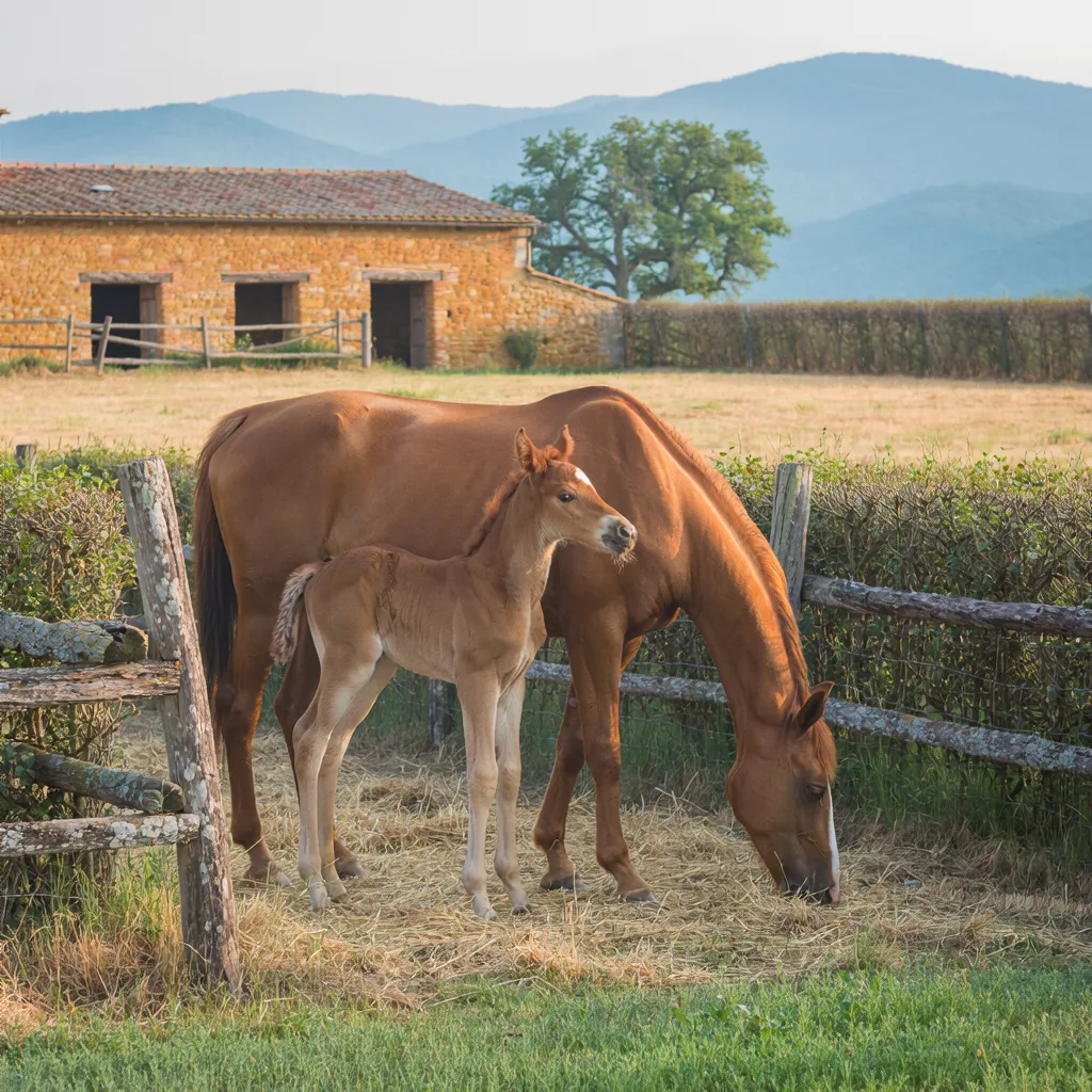 Élevage de chevaux, Écurie Bellevue, Bully